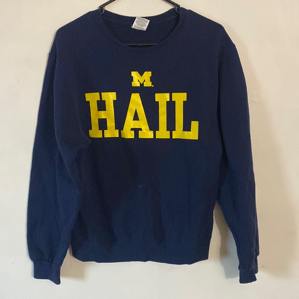 University of Michigan sweatshirt
